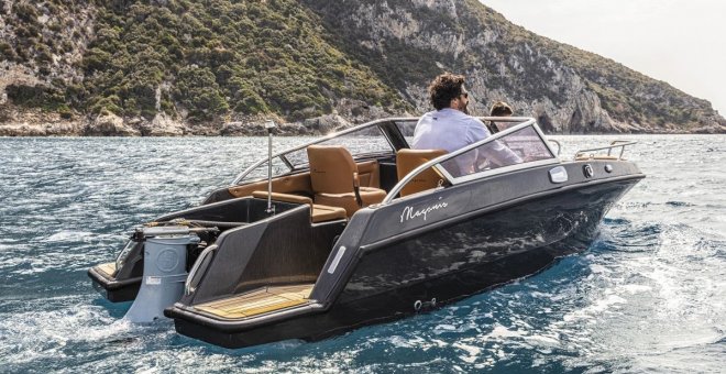 Magonis Wave e-550: un nuevo barco eléctrico de recreo concebido en Menorca