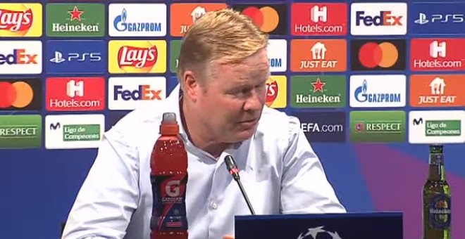 Koeman: "No se puede perdonar tanto, nos jugábamos la vida"