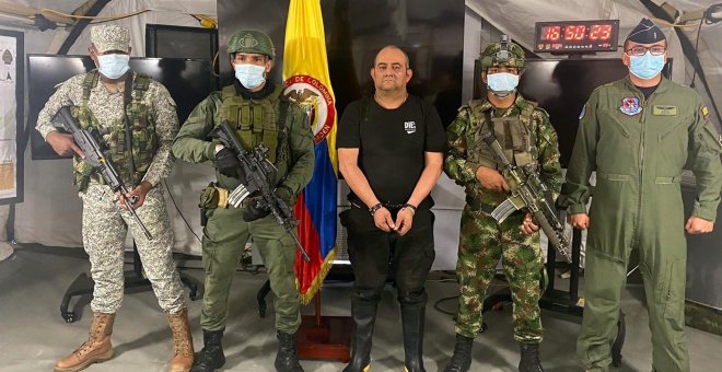 Cae en Colombia Otoniel, el narco más buscado del país
