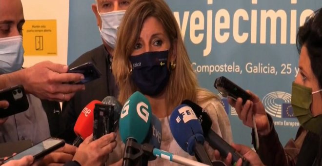 Díaz eleva el tono contra el PSOE: "Hay una parte del Gobierno que no quiere cambiar las relaciones laborales"