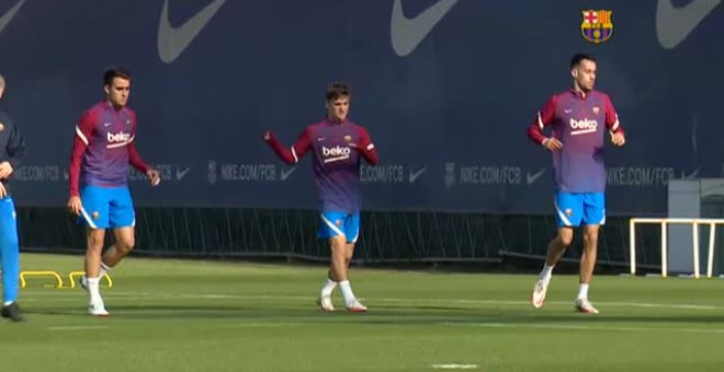 El Barça regresa a los entrenamientos tras caer derrotado en el clásico