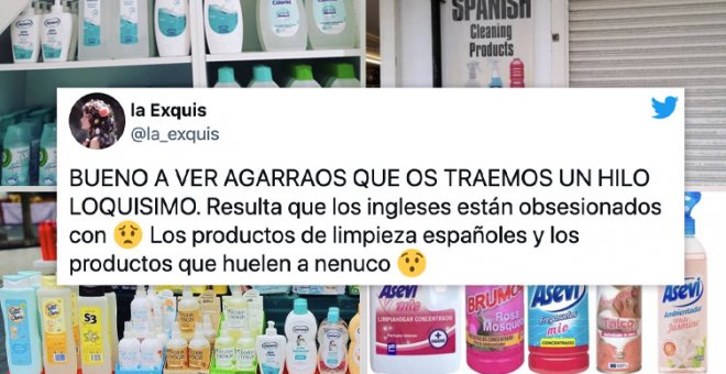 El "loquísimo" hilo sobre la "obsesión" de los ingleses con los productos de limpieza españoles