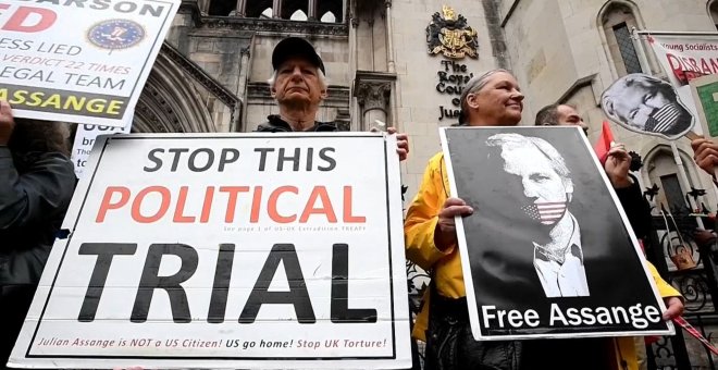 EEUU dice que la Justicia británica "erró" al denegar la entrega de Assange