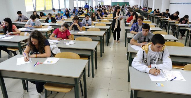 Los estudiantes podrán presentarse a la Selectividad con una asignatura suspensa