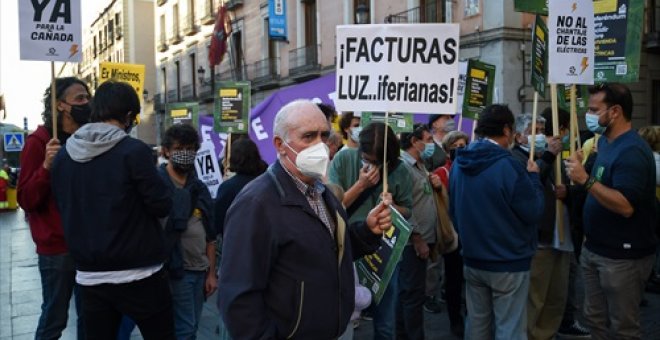 La luz en octubre cuesta un 68% más que en 2020