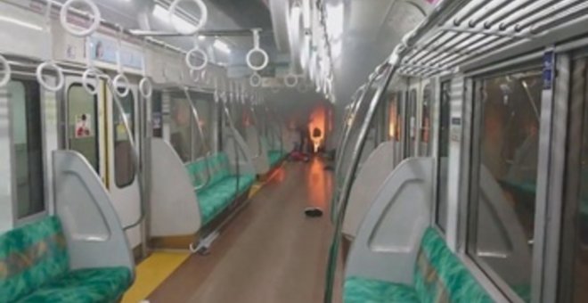 El atacante vestido de Joker en el tren de Tokio buscaba ser condenado a muerte