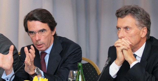 Dios los cría: Aznar defiende a Macri