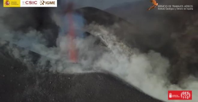 Los expertos auguran que la erupción de La Palma continuará al menos un mes más