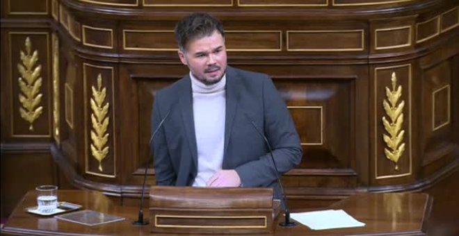 Rufián desmiente que España pueda sufrir un gran apagón