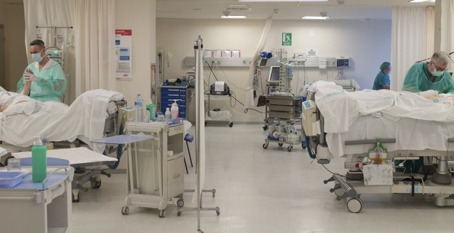 Ocho de cada diez hospitalizados por covid en Castilla-La Mancha no están vacunados