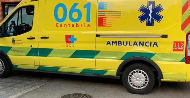 Evacuada a Valdecilla por inhalación de humo en un incendio en Santander