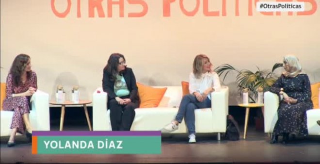 Yolanda Díaz afirma que "toda la política ha de ser climática" y recuerda que "sí se puede cambiar la vida de la gente"