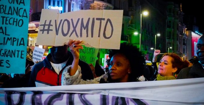 El antirracismo sale a la calle en Madrid: "Los discursos de odio de las instituciones son crímenes de odio en la calle"