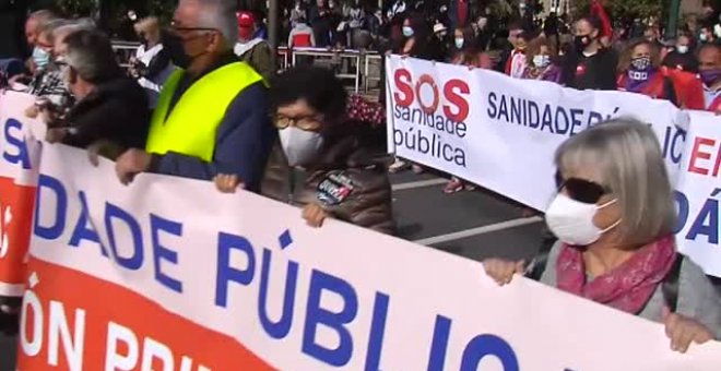 Concentración en Santiago para denunciar el grave deterioro de la atención primaria