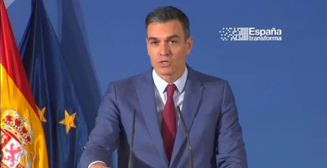 Sánchez anuncia una inversión "histórica" de 1.469 millones de euros para transformar el Sistema Nacional de Salud