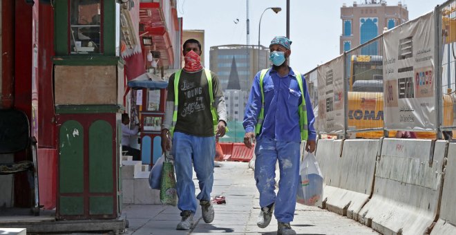 Qatar tiene paralizadas las reformas que prometió para acabar con la explotación de los trabajadores migrantes