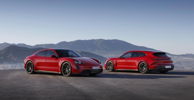 Ya es oficial: estos son los nuevos Porsche Taycan y Taycan Sport Turismo GTS