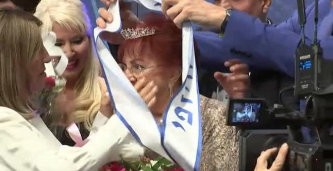 Una bisabuela de 86 años  coronada "Miss superviviente  del Holocausto" en un concurso de belleza israelí