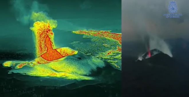 El volcán sigue liberando energía en el día 60 de erupción