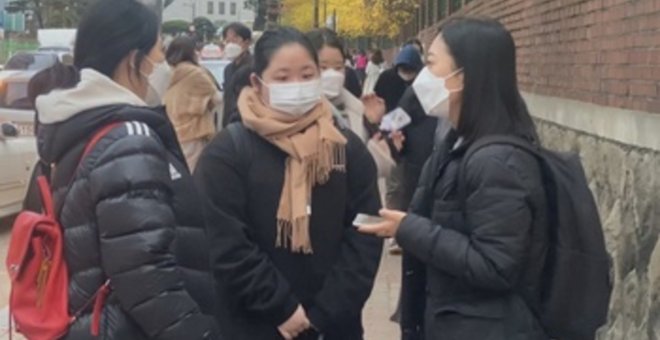 Corea del Sur celebra la temida selectividad en pleno repunte de contagios