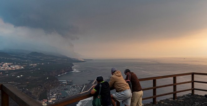 El volcán de La Palma retoma los niveles descendientes de actividad