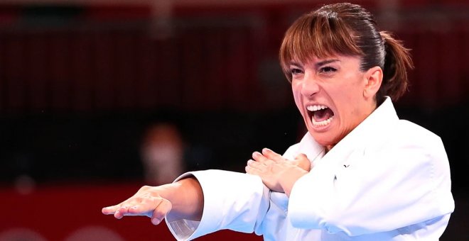 Sandra Sánchez cierra un 2021 perfecto sumando el oro del mundial de kárate a sus triunfos europeo y olímpico