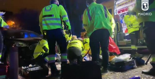 Una joven de 20 años muere atropellada en Madrid