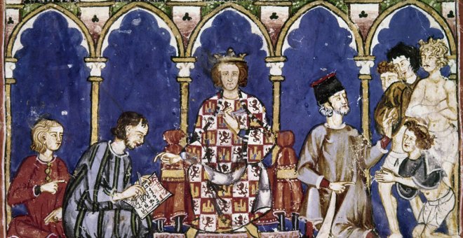 Doble objetivo: recuperar una escultura de Alfonso X y sacar del olvido al autor que la modeló