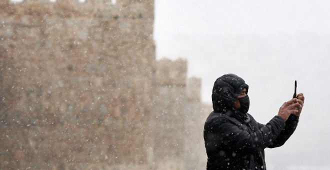 Doce comunidades en alerta, la mitad en naranja, por nevadas, lluvia y viento