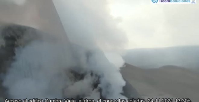 La erupción del volcán de La Palma es ya la más larga en la isla en más de tres siglos