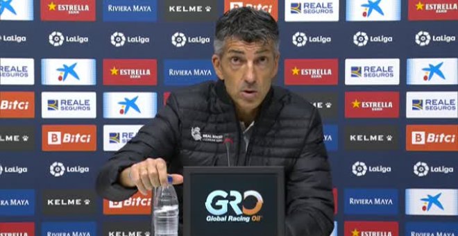 Alguacil, sobre el gol anulado: "Preguntadle a Mateu"