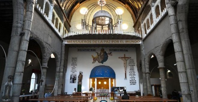 Justo Gallego muere a sus 96 años en la Catedral de Mejorada del Campo, la que hizo con sus manos durante más de 60 años