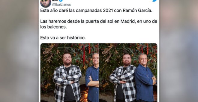 Ibai dará este año las campanadas desde la Puerta del Sol con Ramón García: "Esto va a ser histórico"