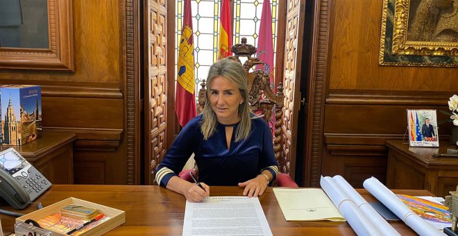 La alcaldesa de Toledo da positivo en covid y suspende su agenda institucional