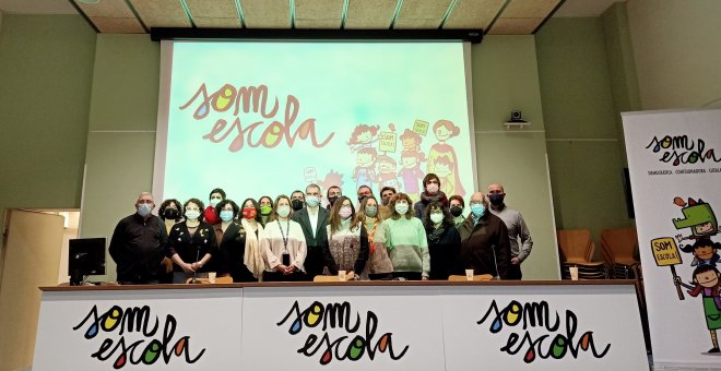 La escuela catalana convoca una manifestación unitaria por la inmersión lingüística el 18 de diciembre