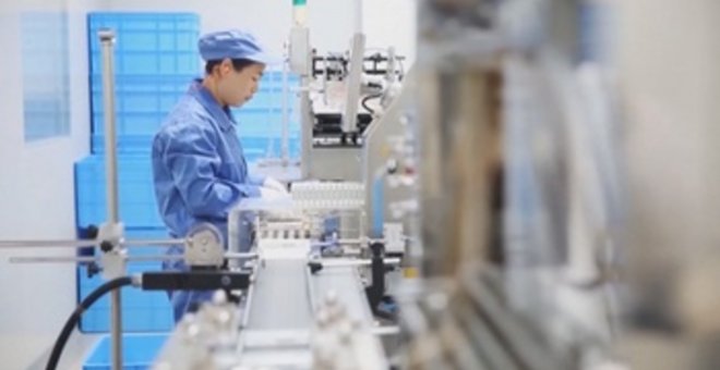 La manufactura china repunta en noviembre tras dos meses de contracción