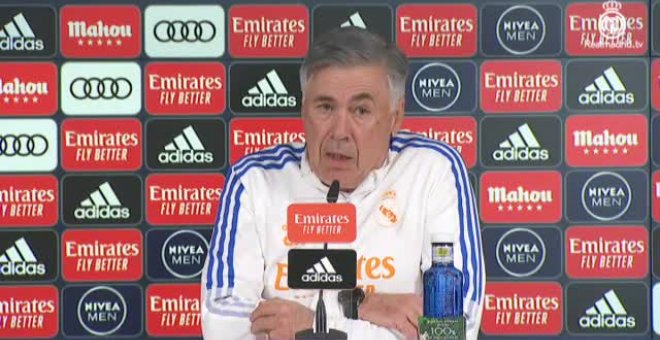 Ancelotti: "Se nos dijo al principio de la temporada que no se iban a pitar penaltitos"