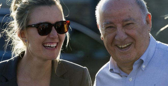 Amancio Ortega y su hija se embolsan más de 1.800 millones de euros en dividendos de Inditex