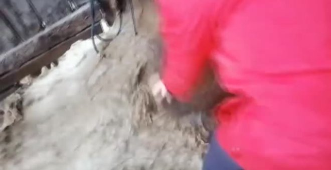 La lluvia convirtió el paraíso en un infierno