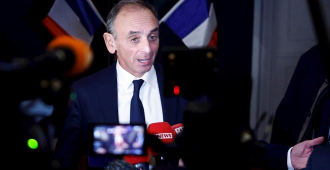 Éric Zemmour, el "Trump francés", se suma a la carrera por el Elíseo en su peor momento