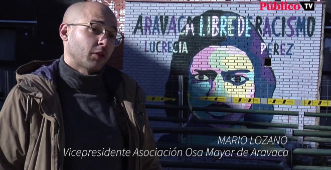 La lucha antirracista de los vecinos de Aravaca para evitar el borrado de Lucrecia Pérez