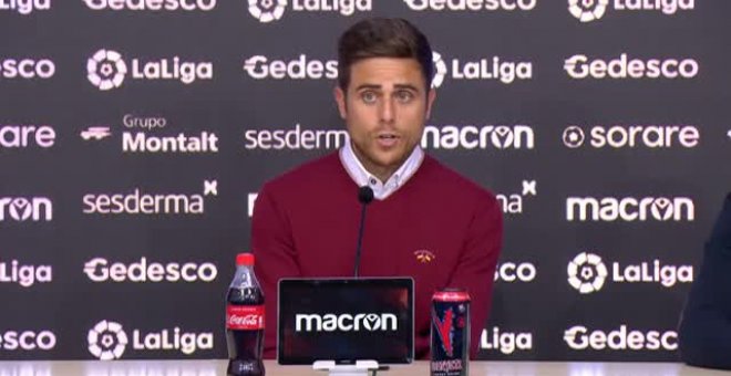 Alessio Lisci, disconforme con el empate ante Osasuna