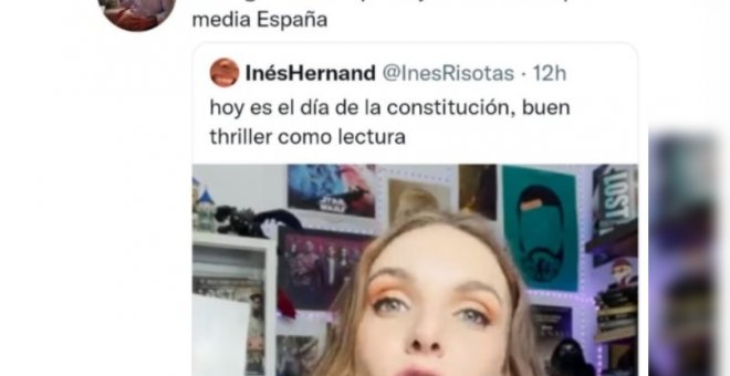 Aluvión de mensajes machistas a la cómica Inés Hernand: "Es absolutamente repulsivo"