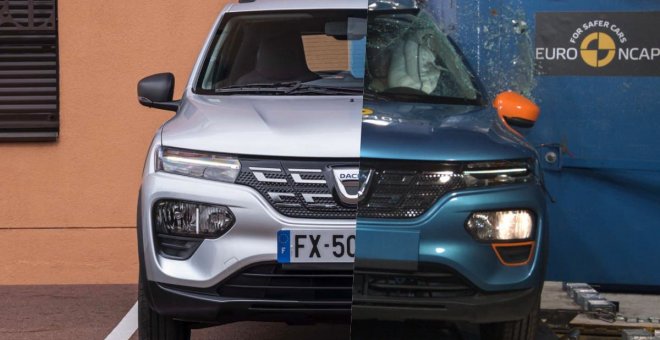 La peor cara del Dacia Spring eléctrico sale a relucir en las pruebas de seguridad de la Euro NCAP