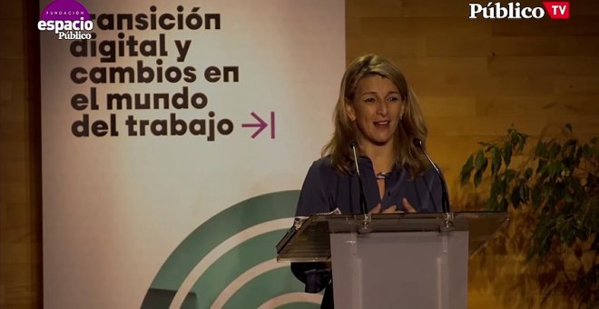 Díaz destaca el "papel de vanguardia" de España en Europa en la regulación de los algoritmos