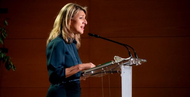 Yolanda Díaz: "El sindicalismo será capital en el debate sobre la tecnología con derechos"