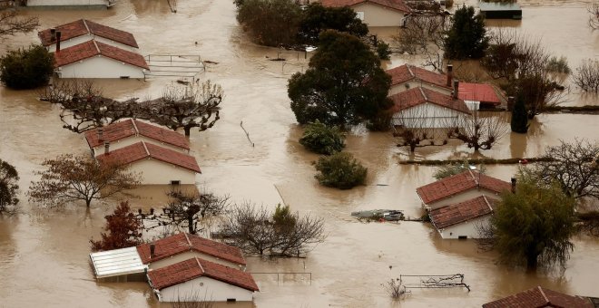 Las inundaciones que ha dejado el paso de la borrasca Barra por España, en imágenes