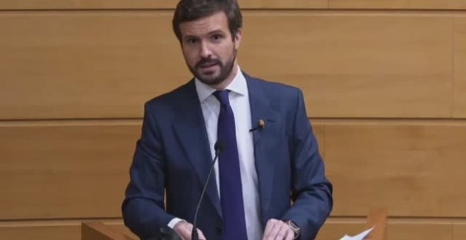 Casado acusa desde Chile a la Generalitat de "instigar y señalar" a un niño de 5 años que quiere ser educado en español