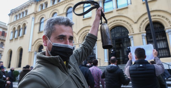 Galería: Así fue la protesta de los ganaderos