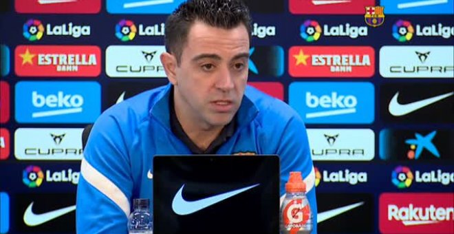 Xavi: "Mañana es otra final. No podemos perder ya más puntos"